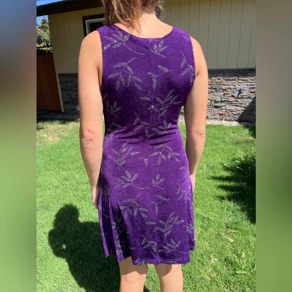 Vintage 90s Stretch Mini Dress - Picture 4 of 7